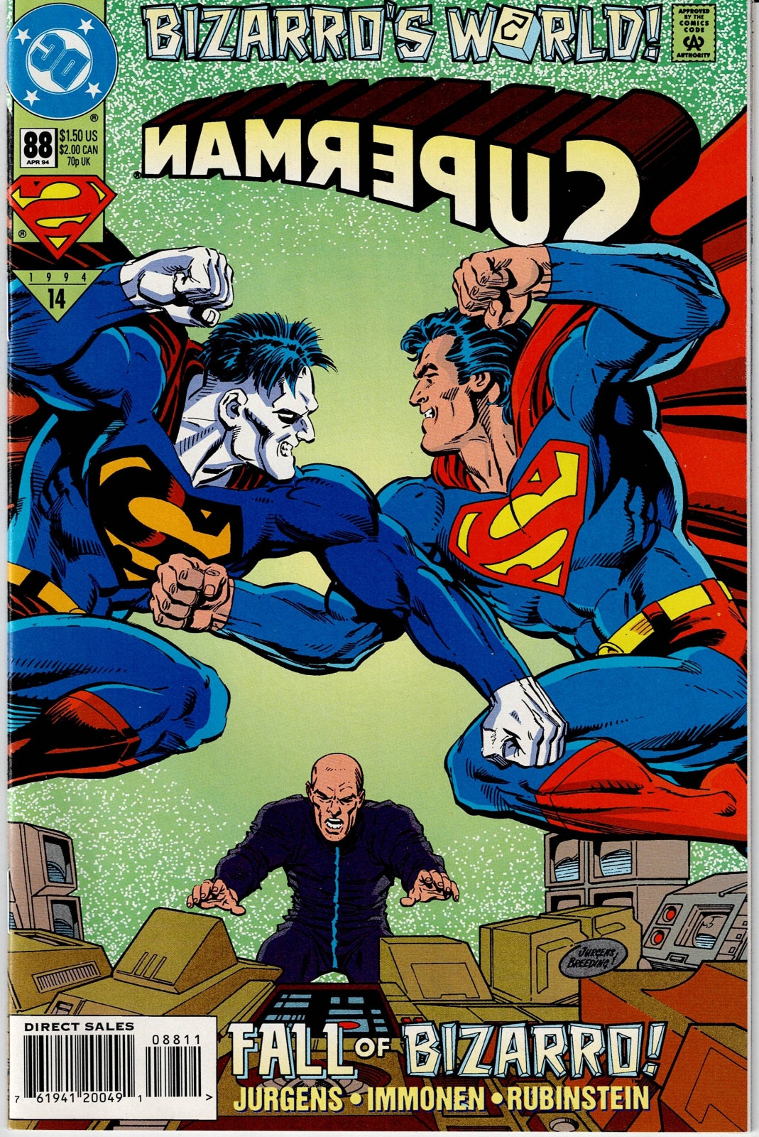 SUPERMAN (2ND SERIES) # 88 VF/NM