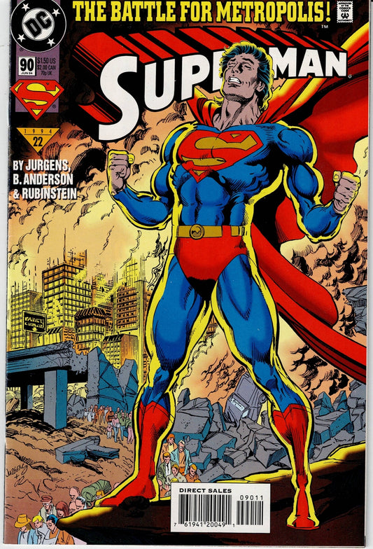 SUPERMAN (2ND SERIES) # 90 NM-
