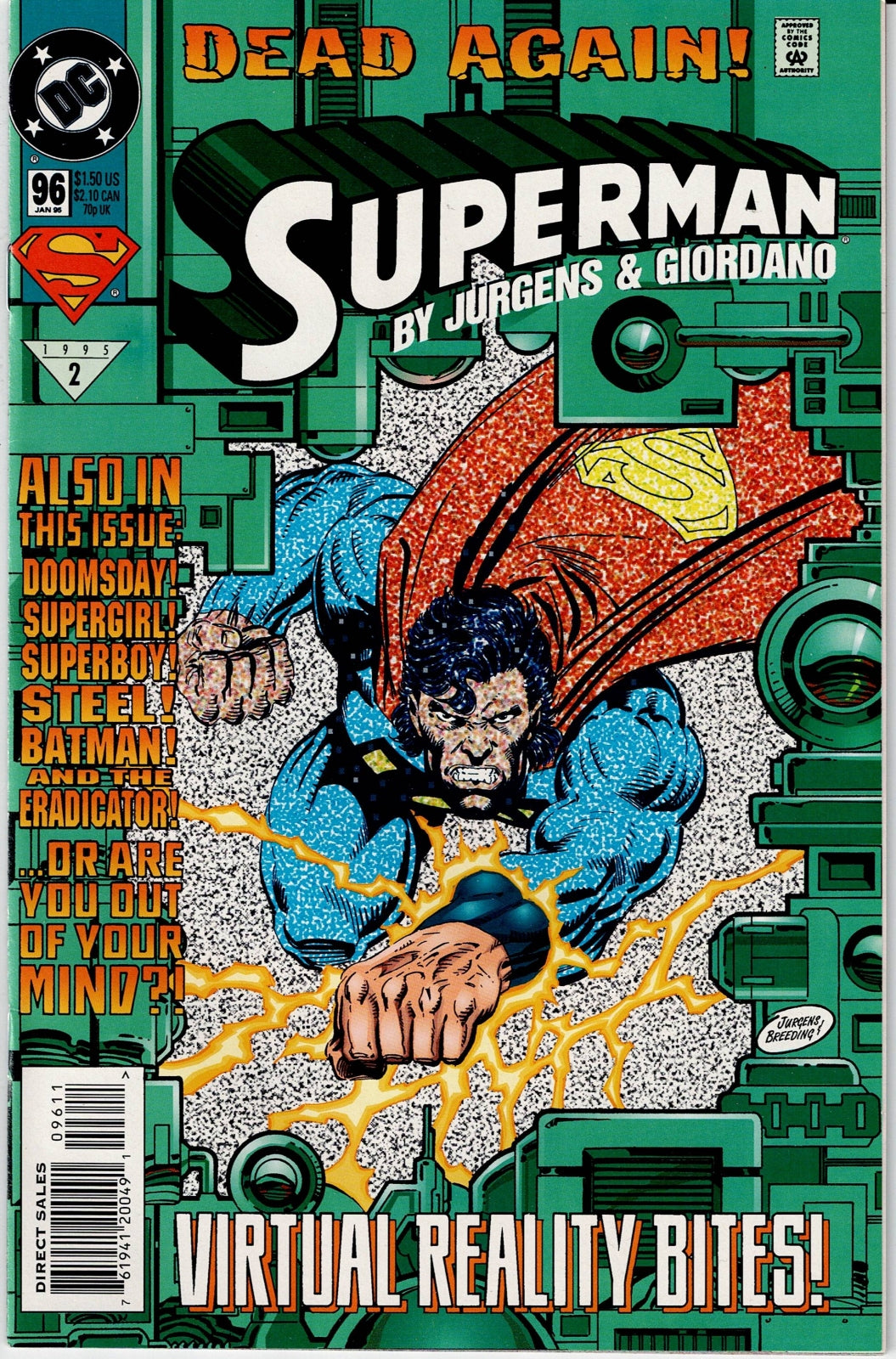 SUPERMAN (2ND SERIES) # 96 NM-