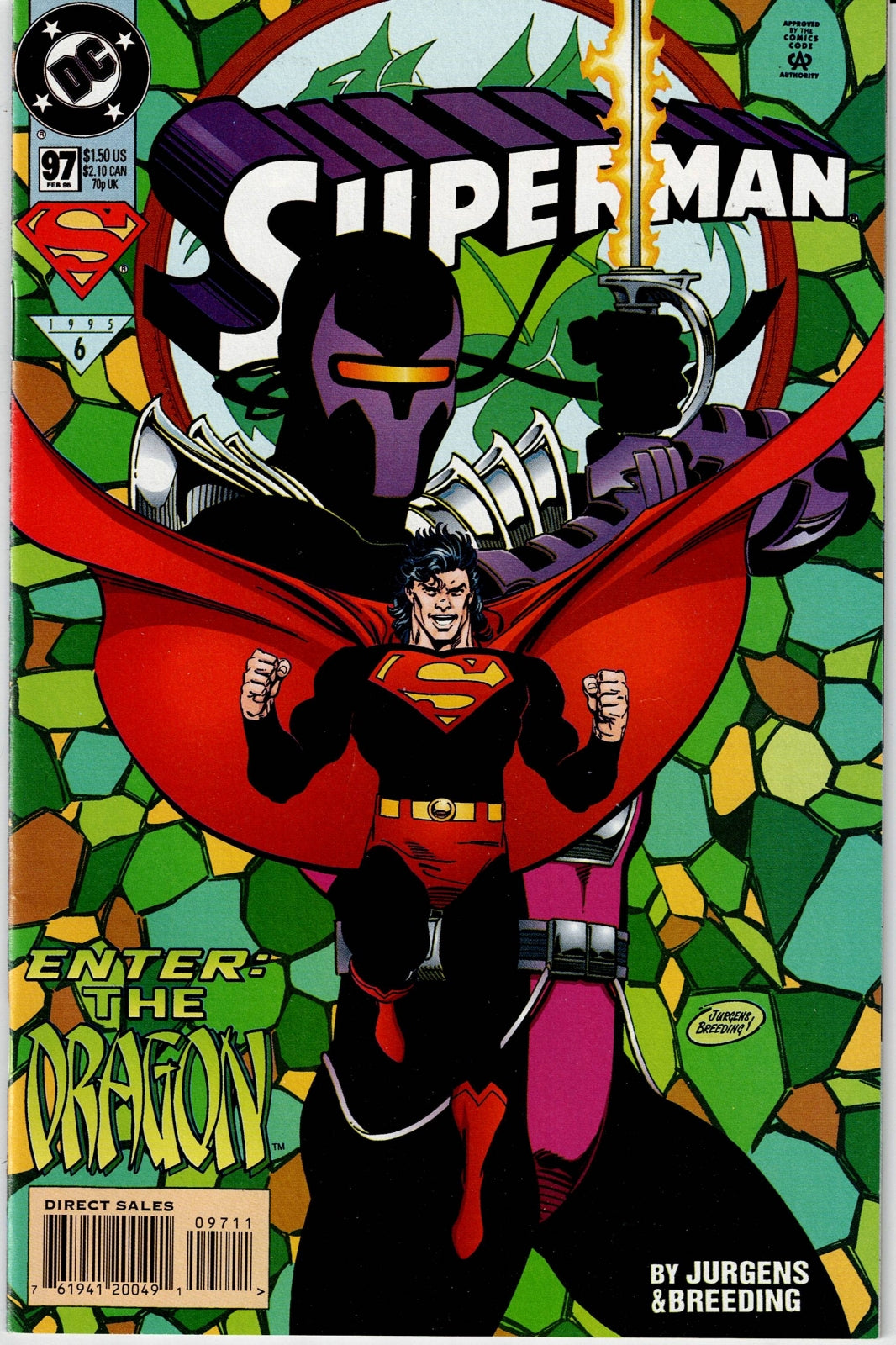 SUPERMAN (2ND SERIES) # 97 NM-