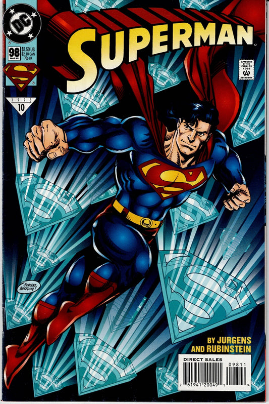 SUPERMAN (2ND SERIES) # 98 FN/VF