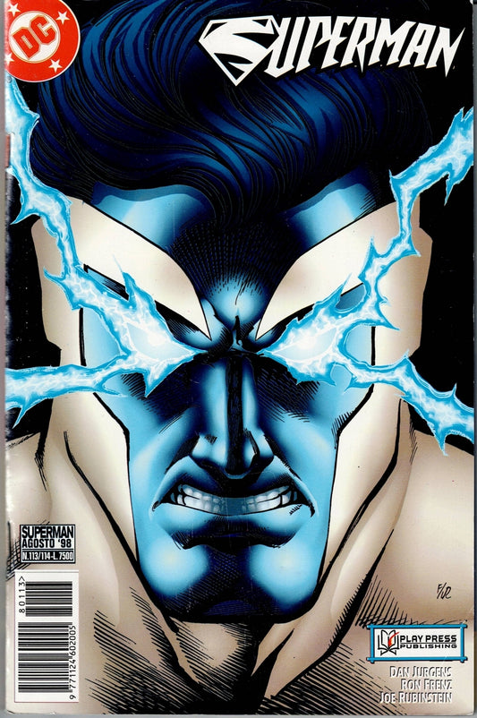 SUPERMAN (2ND SERIES, ITALIAN EDITION) #113/114 VG