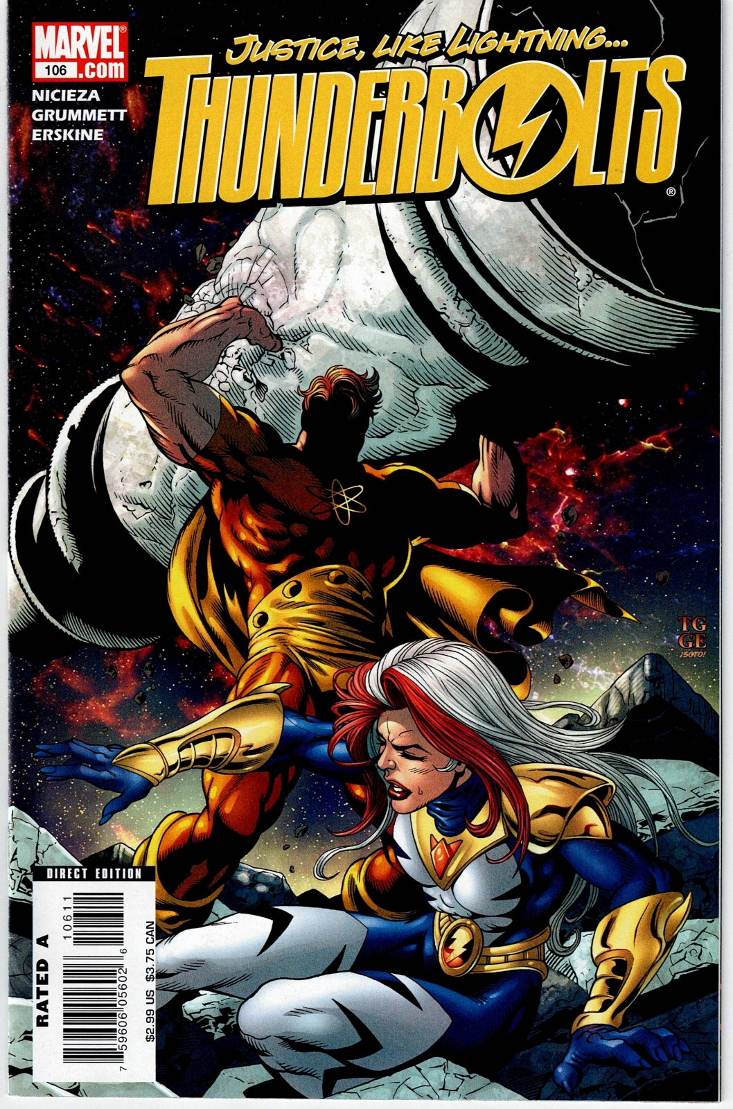THUNDERBOLTS (1ST SERIES) #106 FN/VF