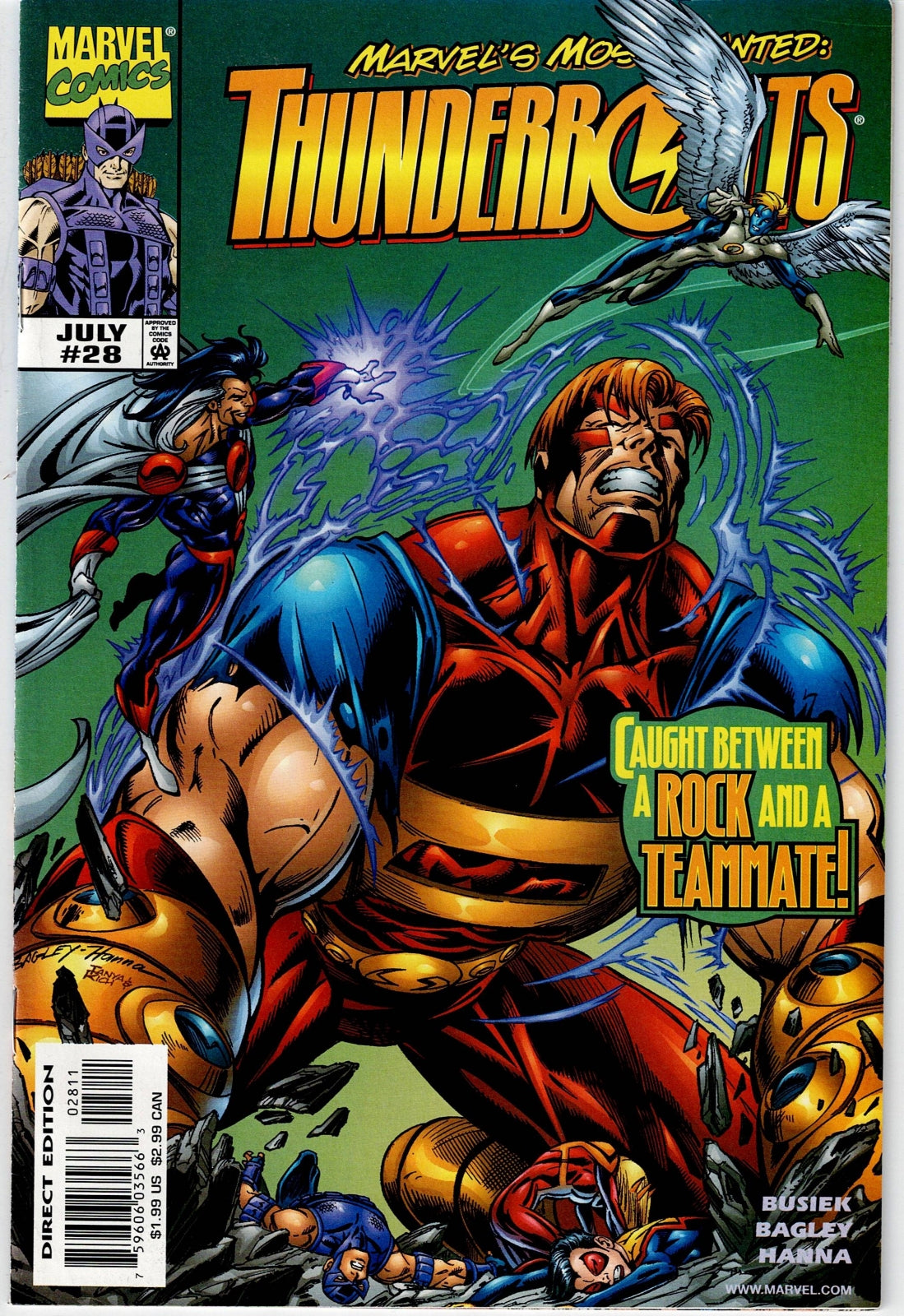 THUNDERBOLTS (1ST SERIES) # 28 VF
