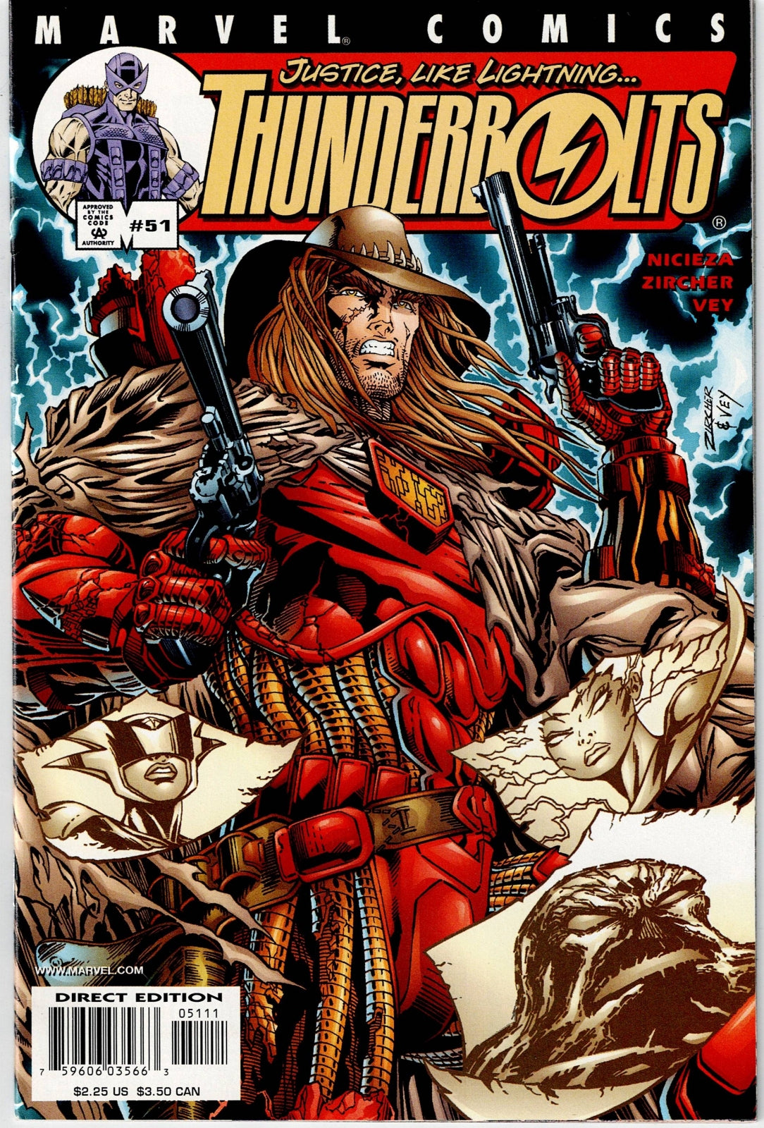 THUNDERBOLTS (1ST SERIES) # 51 NM