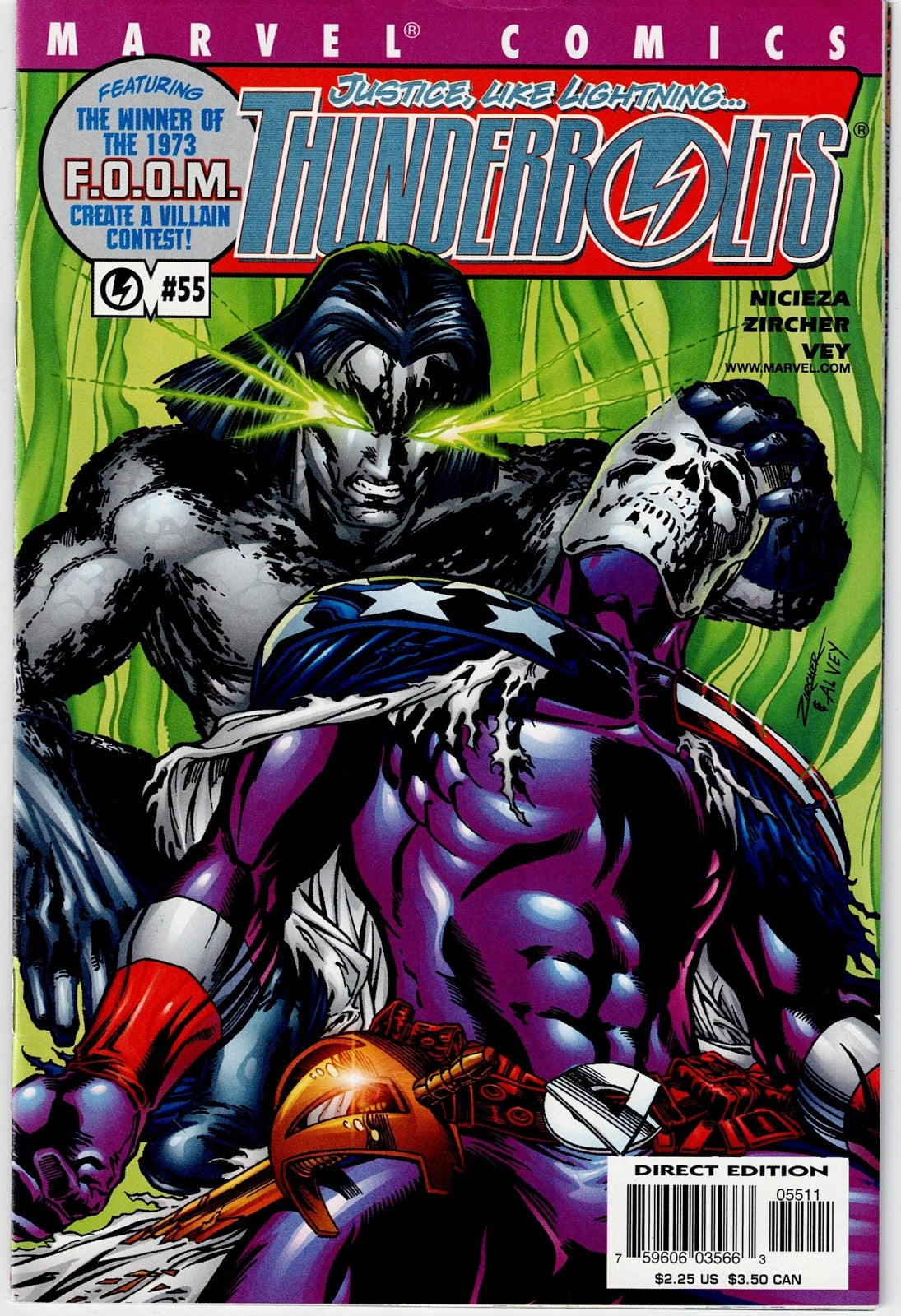 THUNDERBOLTS (1ST SERIES) # 55 FN/VF