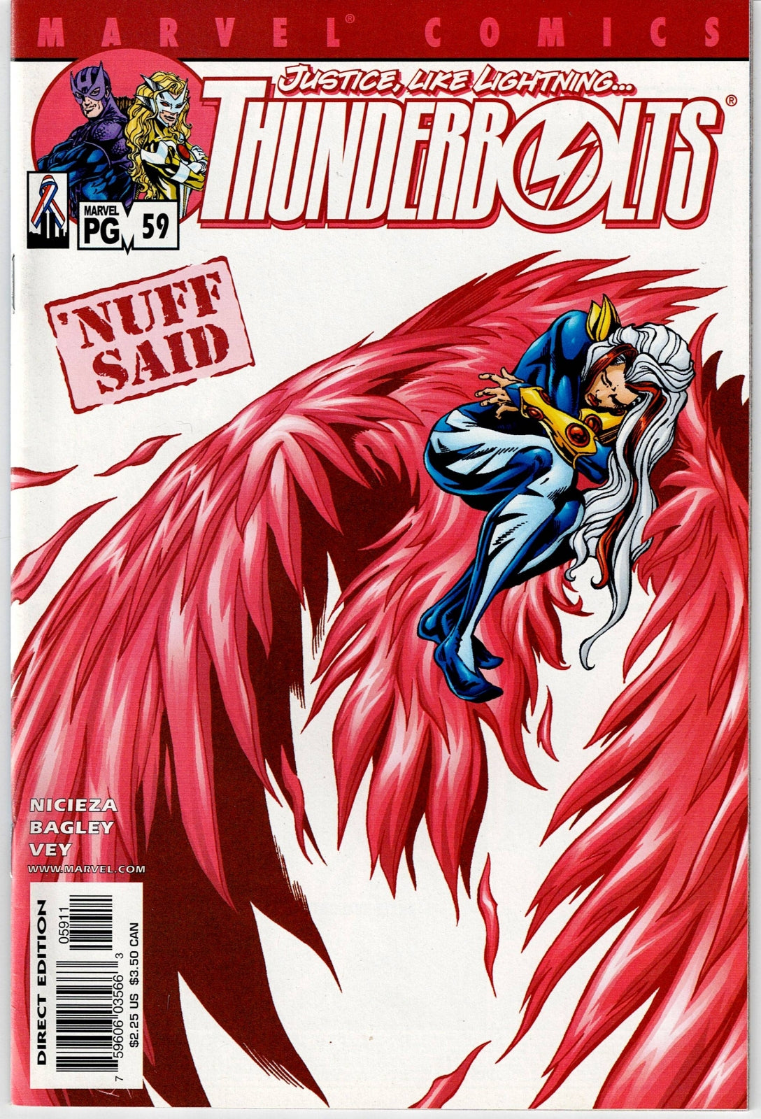 THUNDERBOLTS (1ST SERIES) # 59 FN/VF