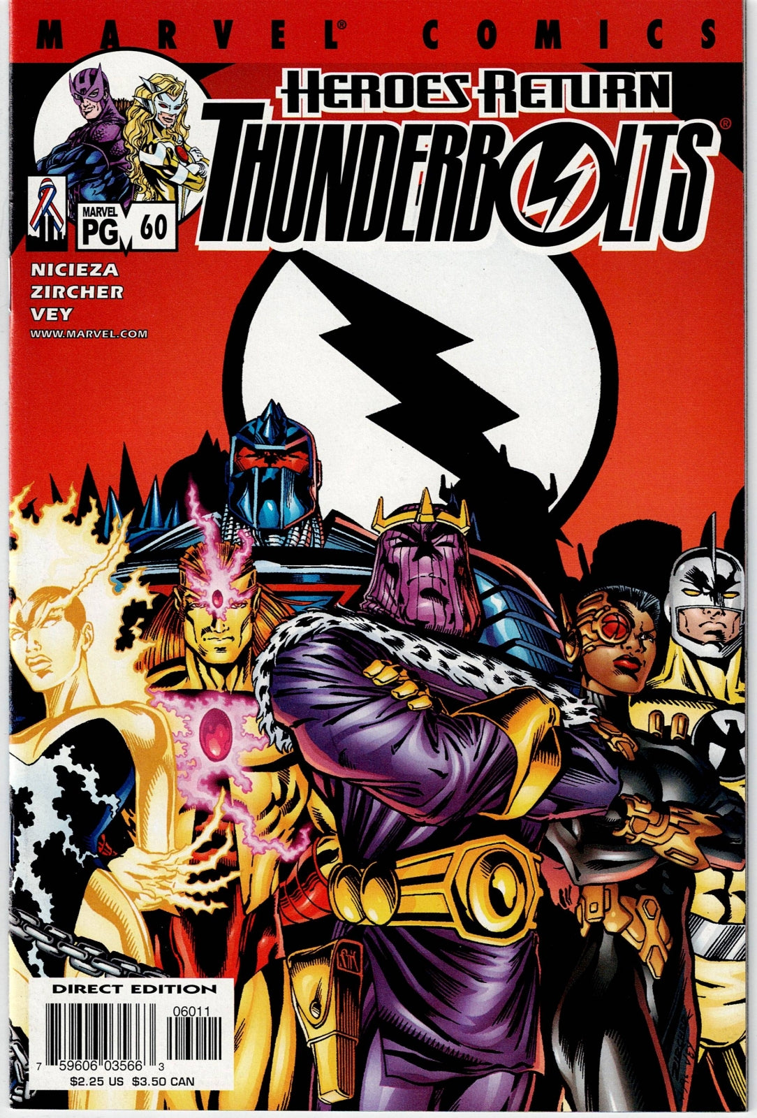 THUNDERBOLTS (1ST SERIES) # 60 NM-
