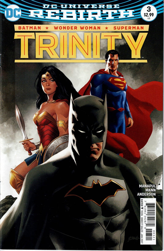 TRINITY (2ND SERIES) # 3 VF Steve Epting Variant