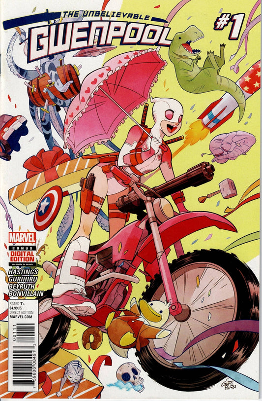 UNBELIEVABLE GWENPOOL # 1 NM