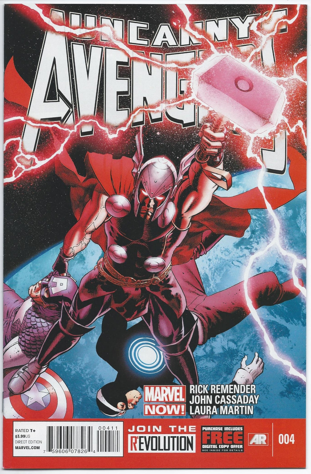 UNCANNY AVENGERS (1ST SERIES) # 4 NM-