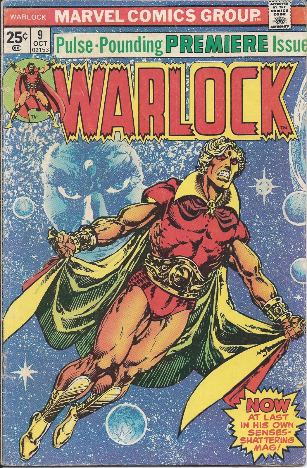 WARLOCK (1ST SERIES) # 9 VG