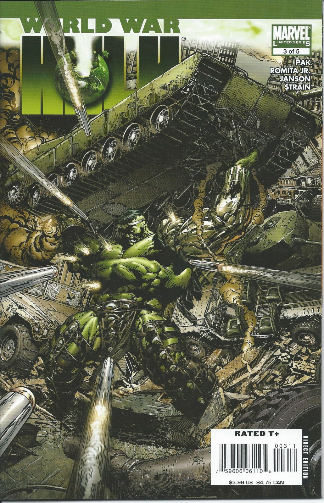 WORLD WAR HULK # 1-5 NM Complete Collected Set