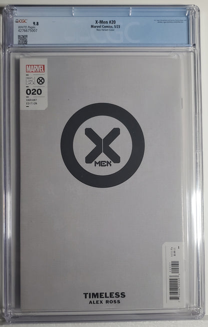 X-MEN (6TH SERIES) #20 CGC 9.8 NM/MT Alex Ross Timeless Dark Phoenix 5007