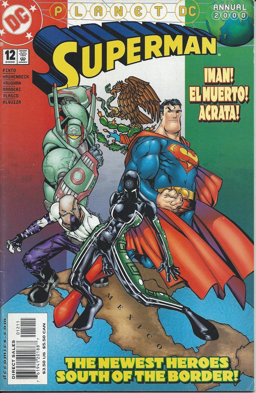 SUPERMAN (2ND SERIES) ANNUAL #12 VF