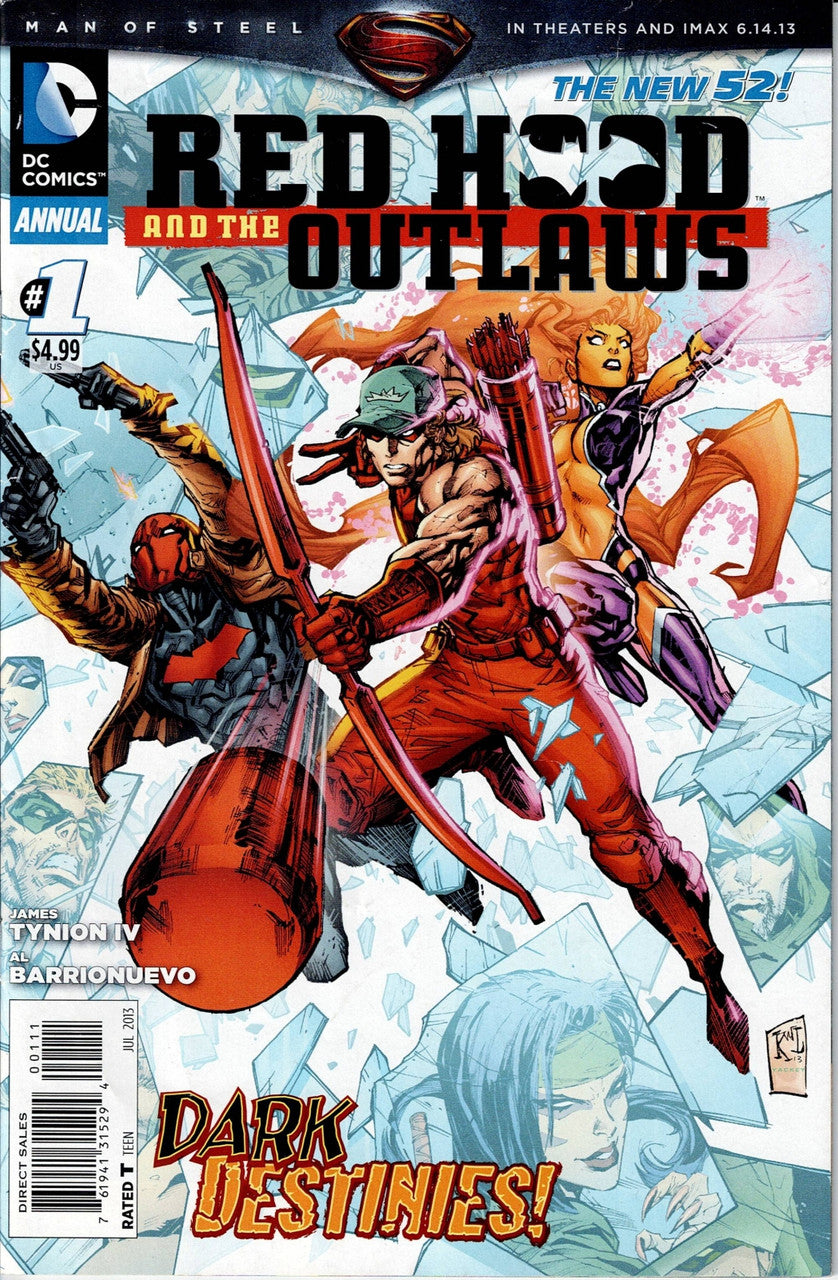 RED HOOD AND THE OUTLAWS (1ST SERIES) ANNUAL # 1 VG