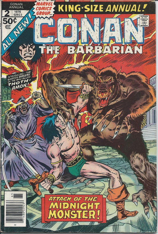 CONAN THE BARBARIAN (1ST SERIES) ANNUAL # 2 VF