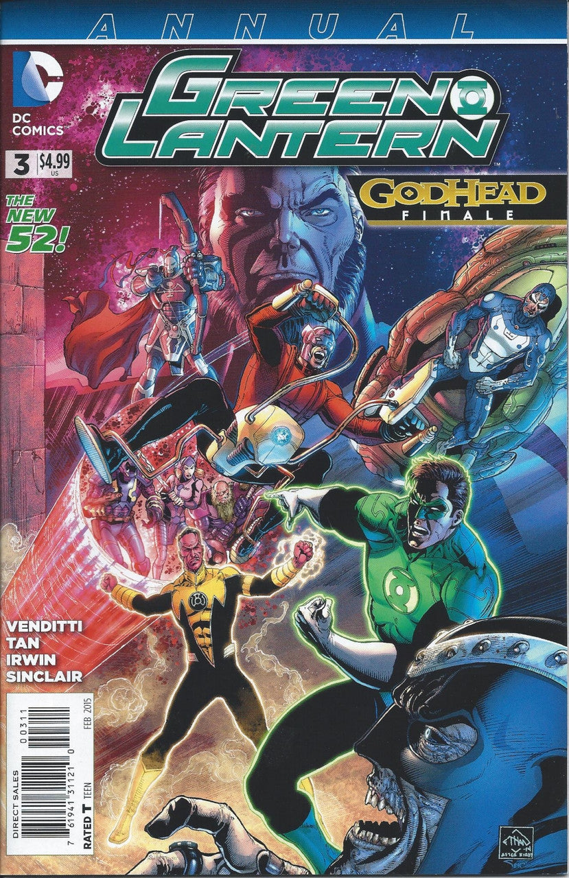 GREEN LANTERN (5TH SERIES) ANNUAL # 3 FN